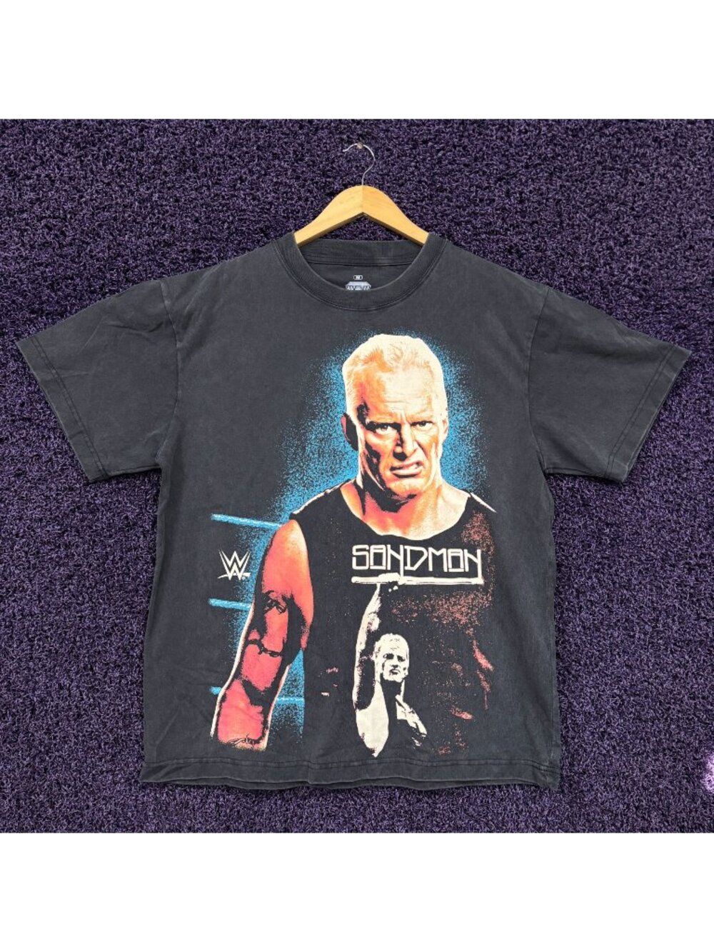 The Sandman The Hardcore Icon Oversize WWE Legends T-Shirt M